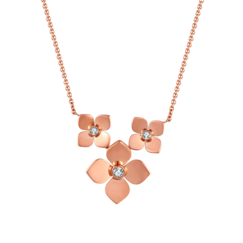 Bloom / Necklace Rose Gold