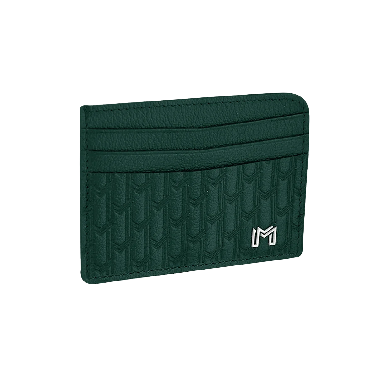 Camel Leather Green / Silver