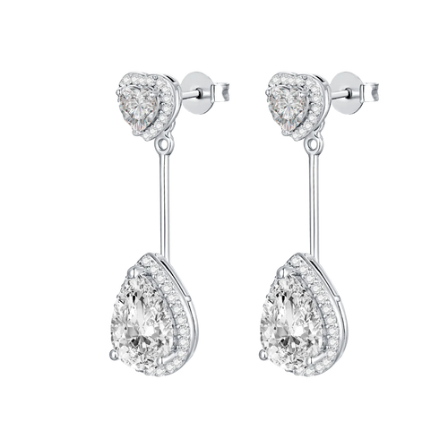 Charming Heart / Earrings Silver