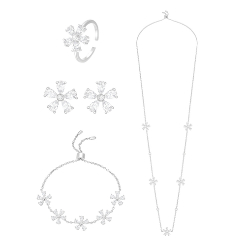 Daisy Flower / Multi Motif Set Silver