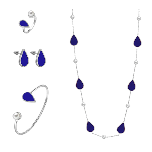 Drop / Set Blue Silver