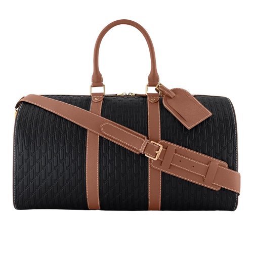 Duffle Bag / Black and Tan