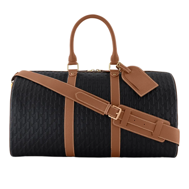 Duffle Bag / Black and Tan
