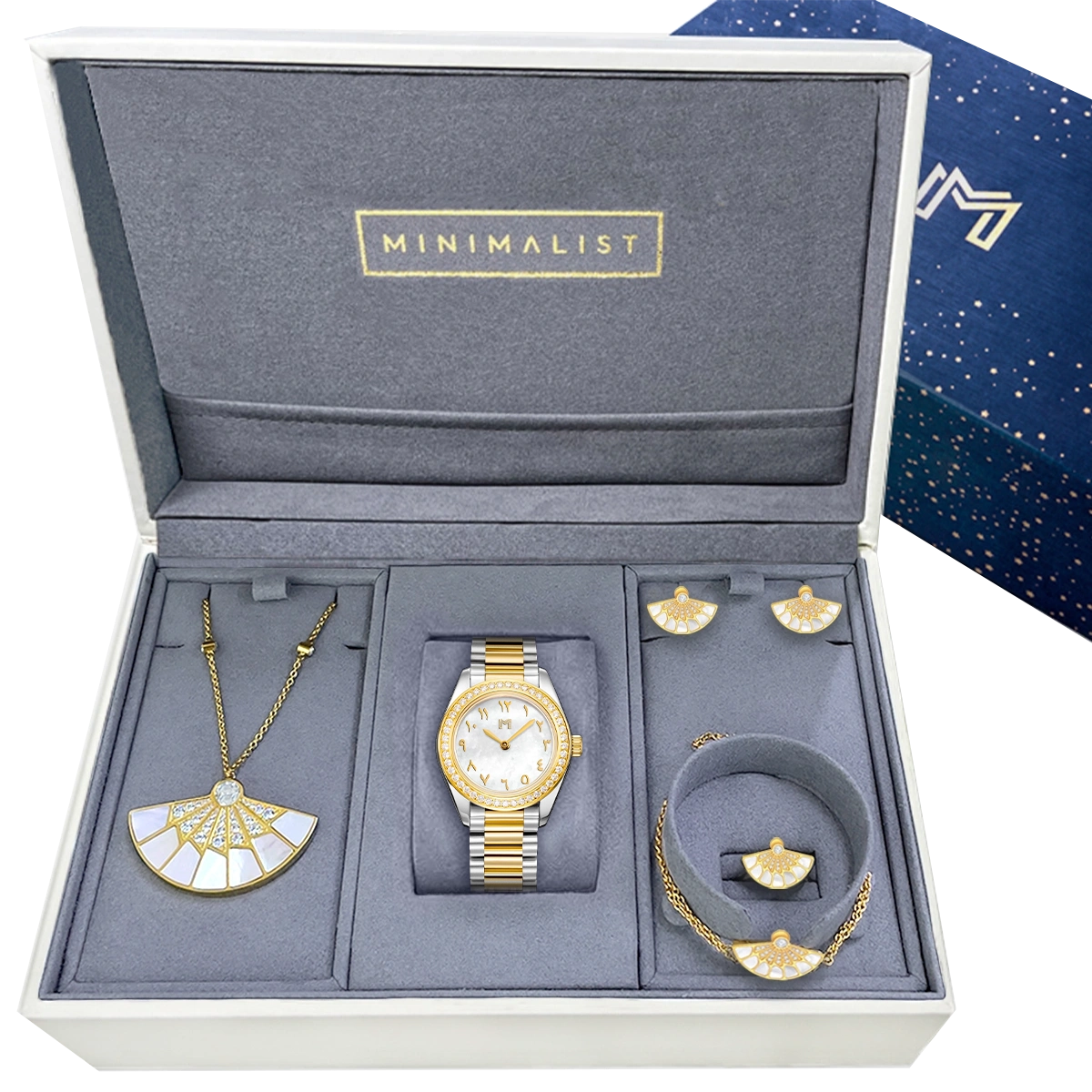 Ghaya / Fan Gold - Gift Set