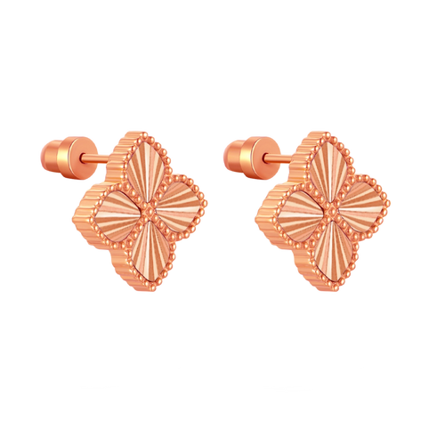 Joory / Sunglow Earrings Rose Gold