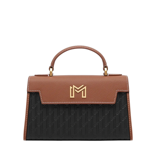 Hessa Handbag / Black & Tan