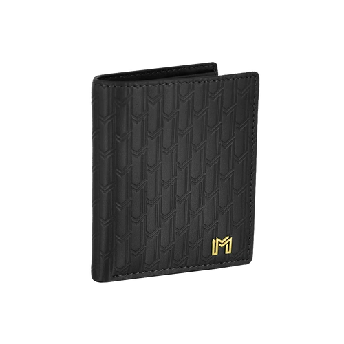 Italian Calfskin Leather Black / Gold