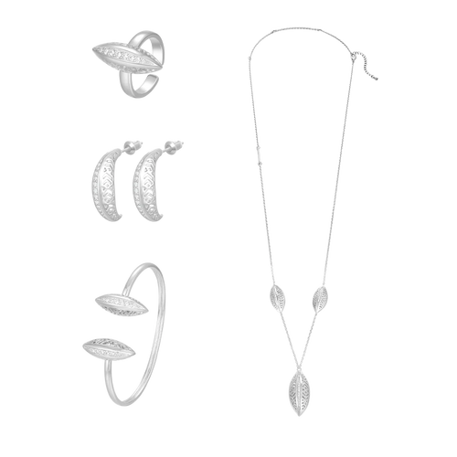 Leaf / Set Silver