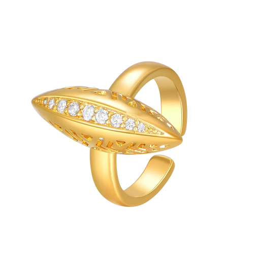 ليف / خاتم باللون الذهب