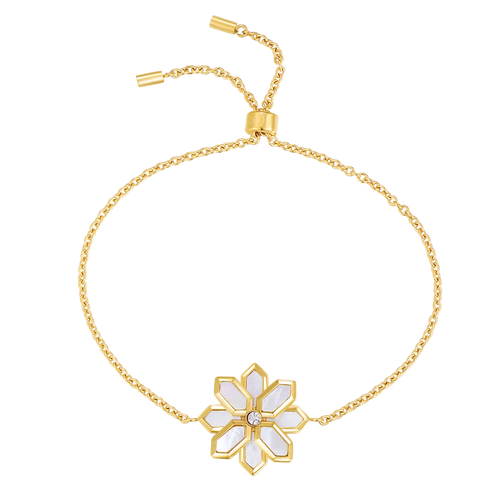Lotus / Bracelet Pearl Gold