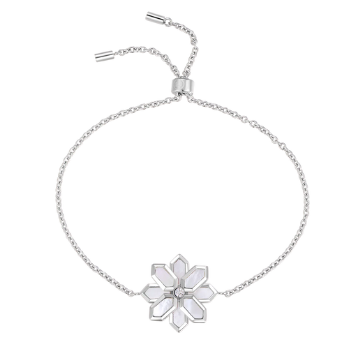 Lotus / Bracelet Pearl Silver