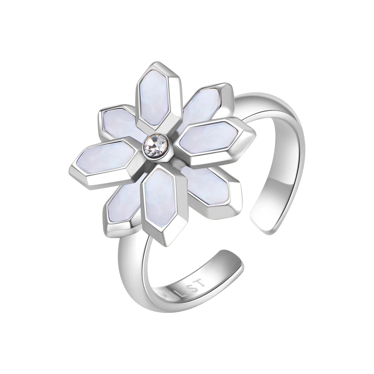 Lotus / Ring Pearl Silver