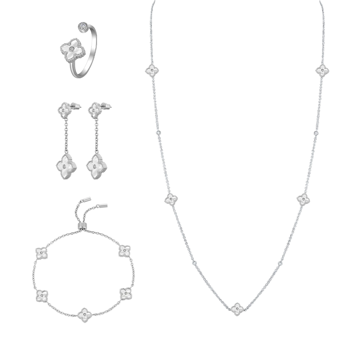 Mini Joory / Set Pearl Silver