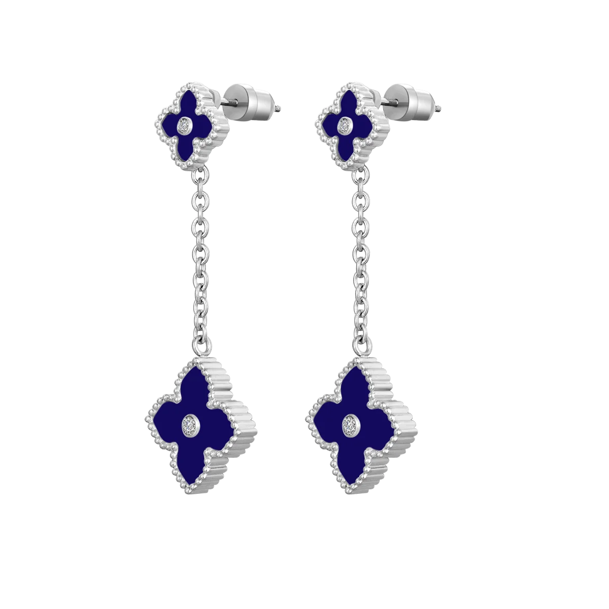 Mini Joory / Earrings Blue Silver