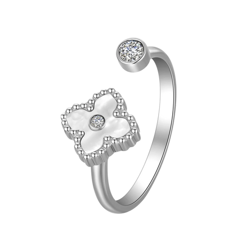 Mini Joory / Ring Pearl Silver