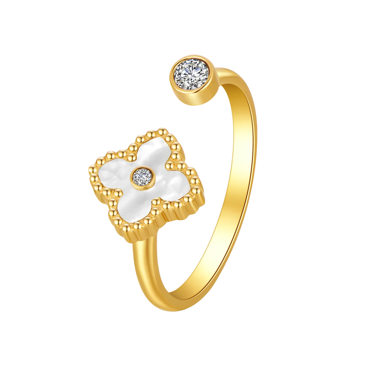 Mini Joory / Ring Pearl Gold