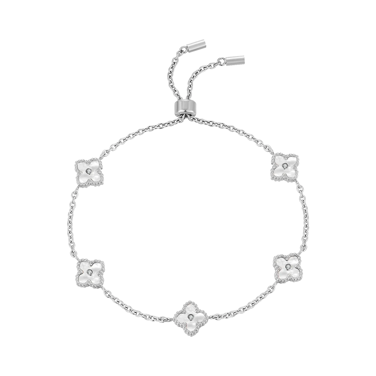 Mini Joory / Bracelet Pearl Silver