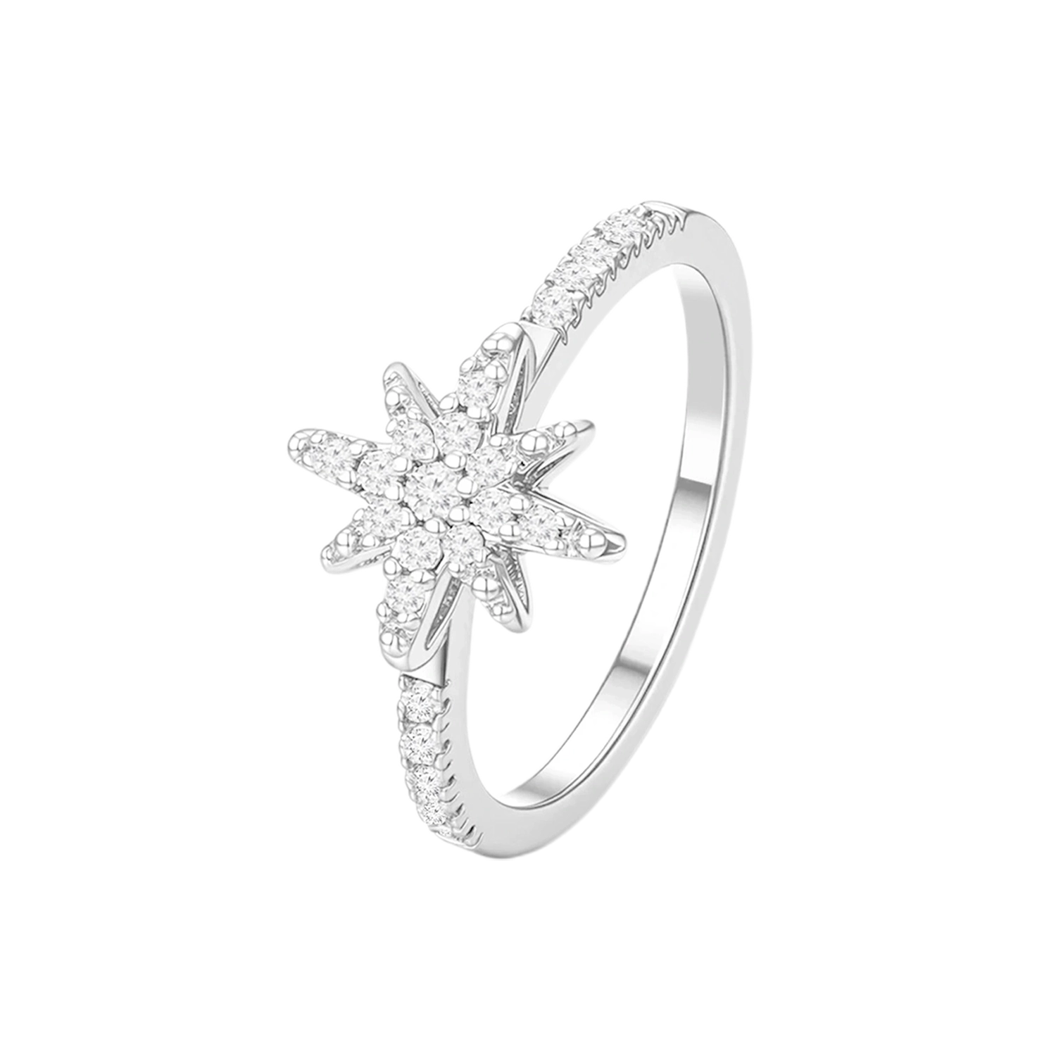 Moonstar / Simple Ring Silver