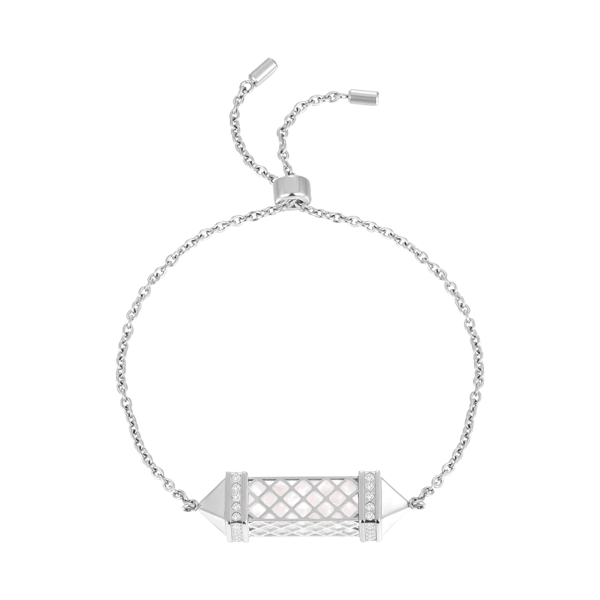 Tassel / Bracelet Pearl Silver