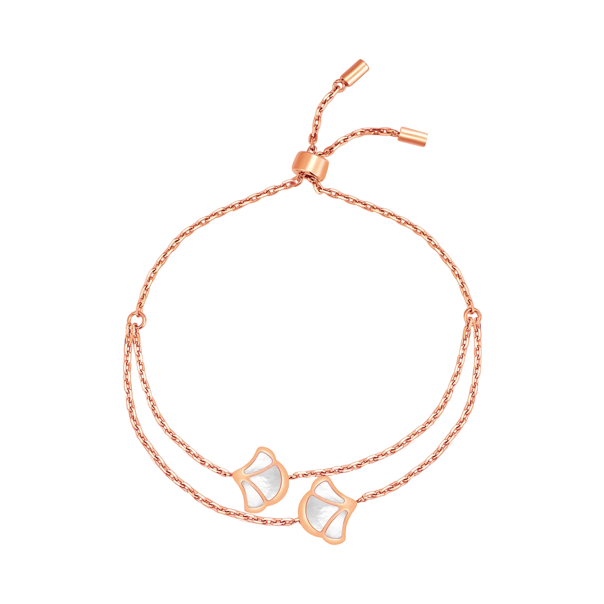 Tulip / Bracelet Pearl Rose Gold