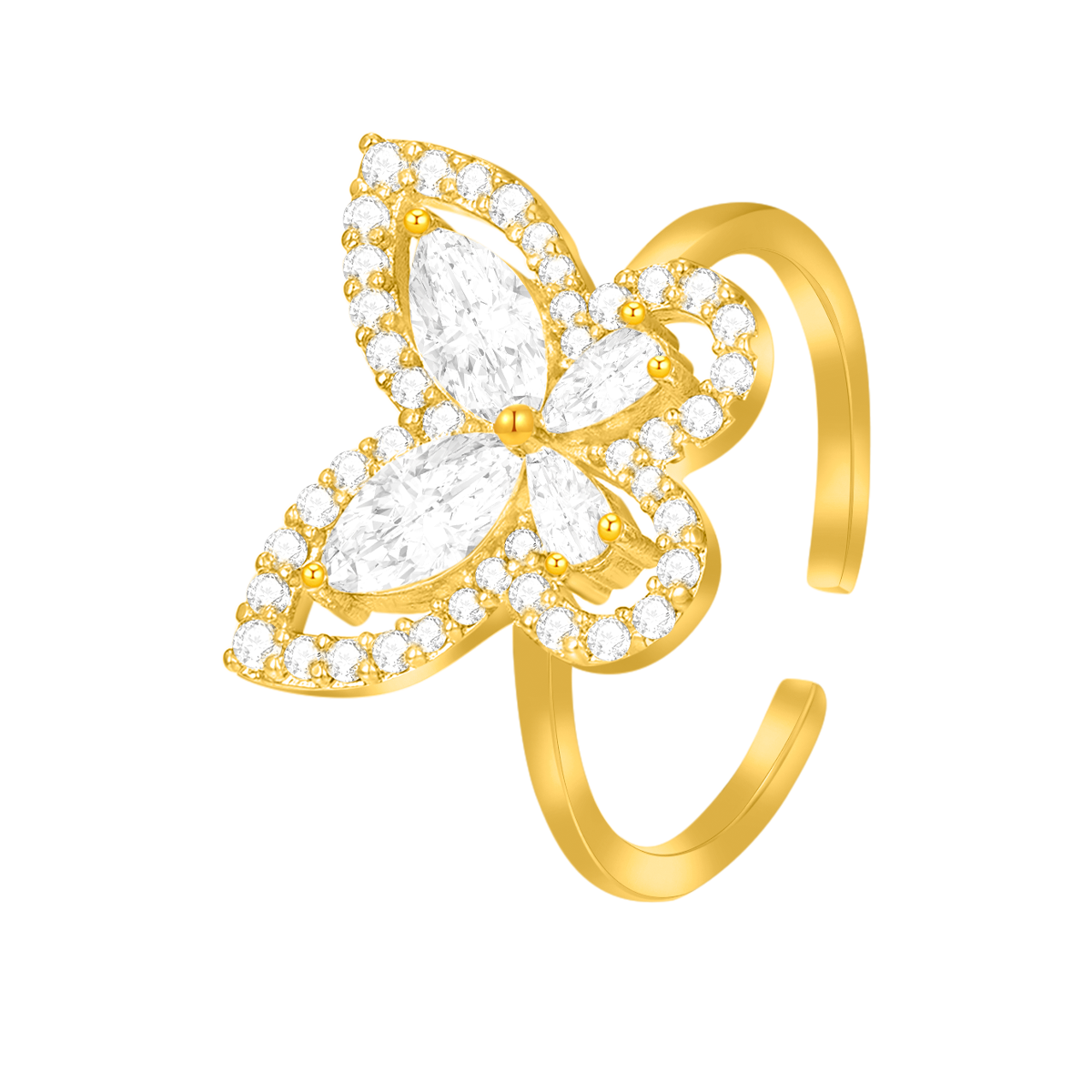 Butterfly / Ring Gold