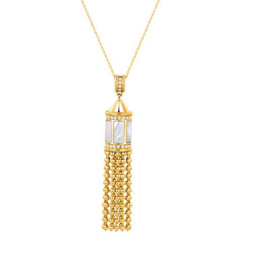 Sadaf / Necklace Pearl Gold