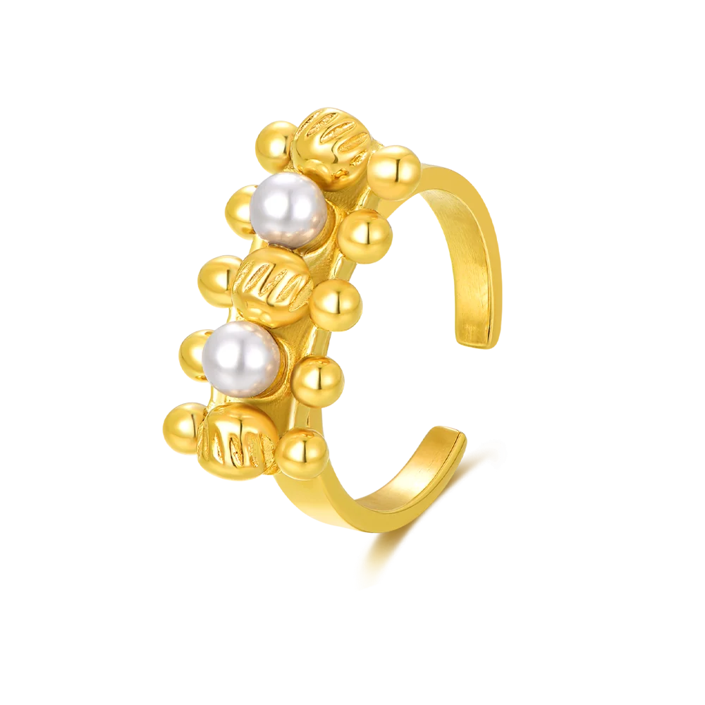 Sadaf / Ring Pearl Gold