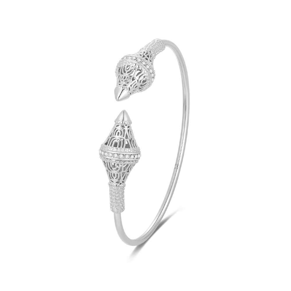 Lantern / Bangle Silver