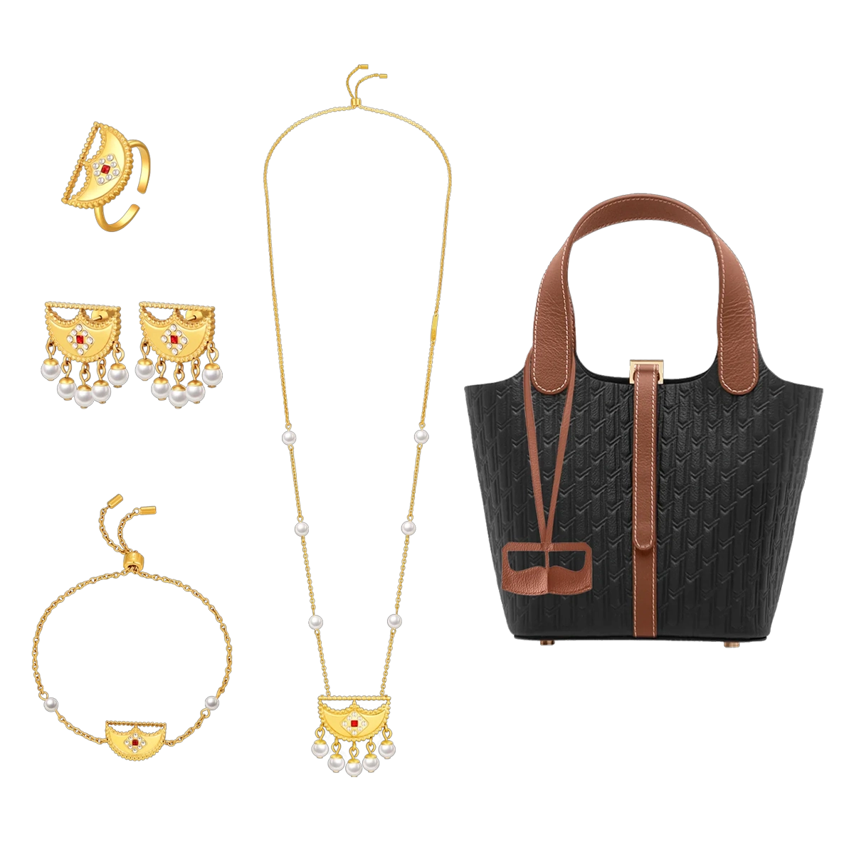 Shnaf Gold / Alyazia / Charm - Gift Set