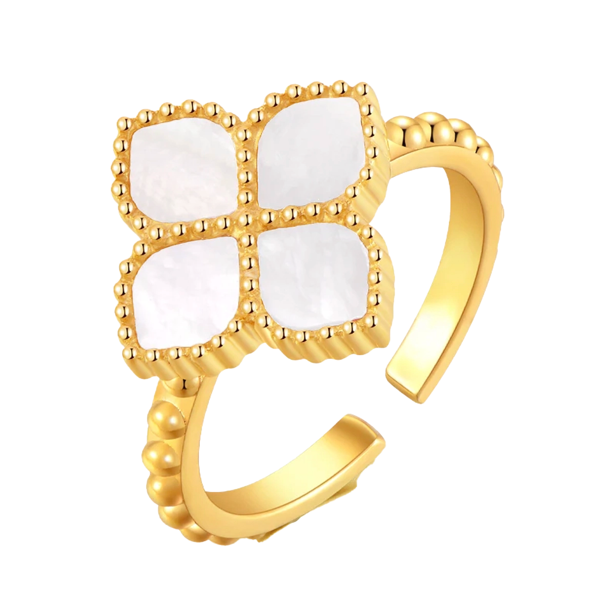 جوري / طقم اللؤلؤ بلون الذهب