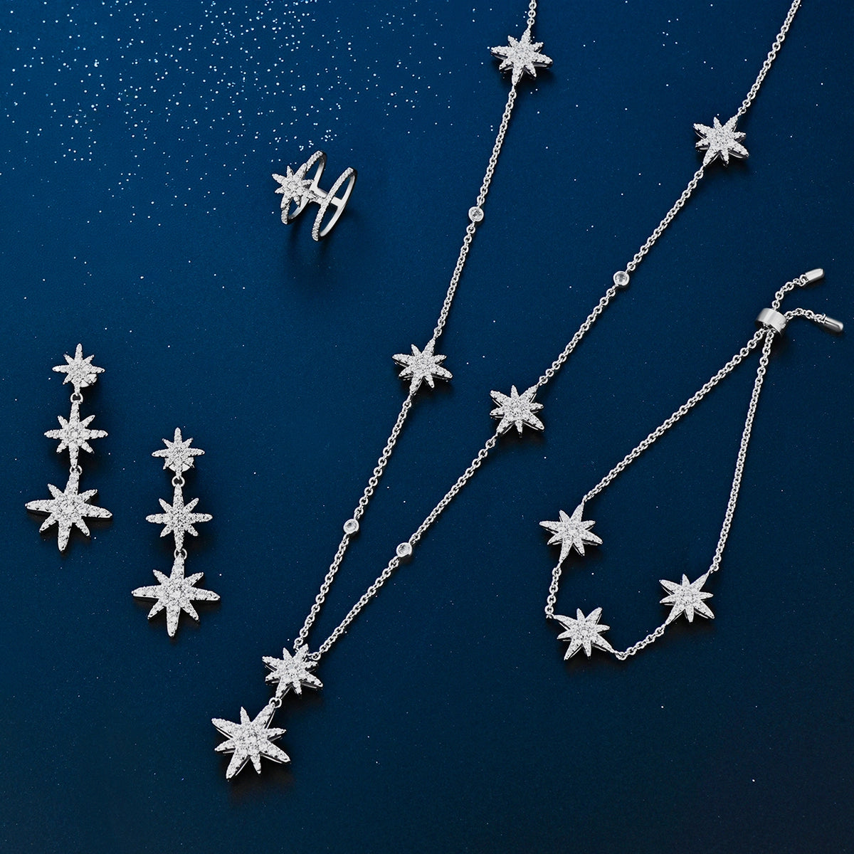 Moonstar / Triple Set Silver