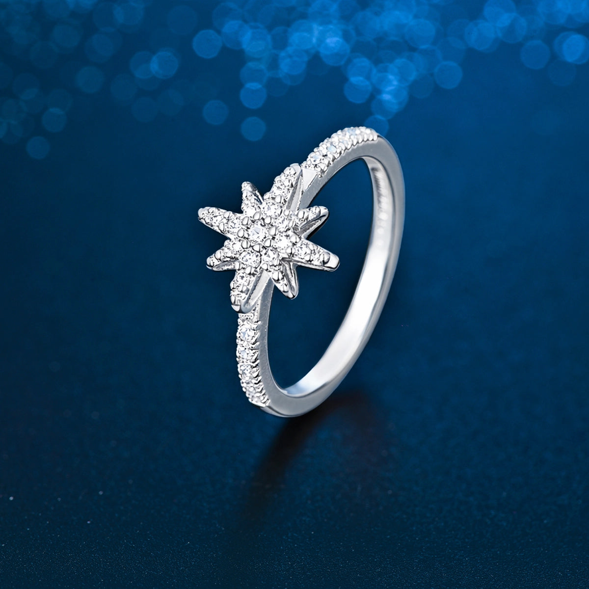 Moonstar / Simple Ring Silver