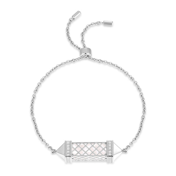 Tassel / Bracelet Pearl Silver