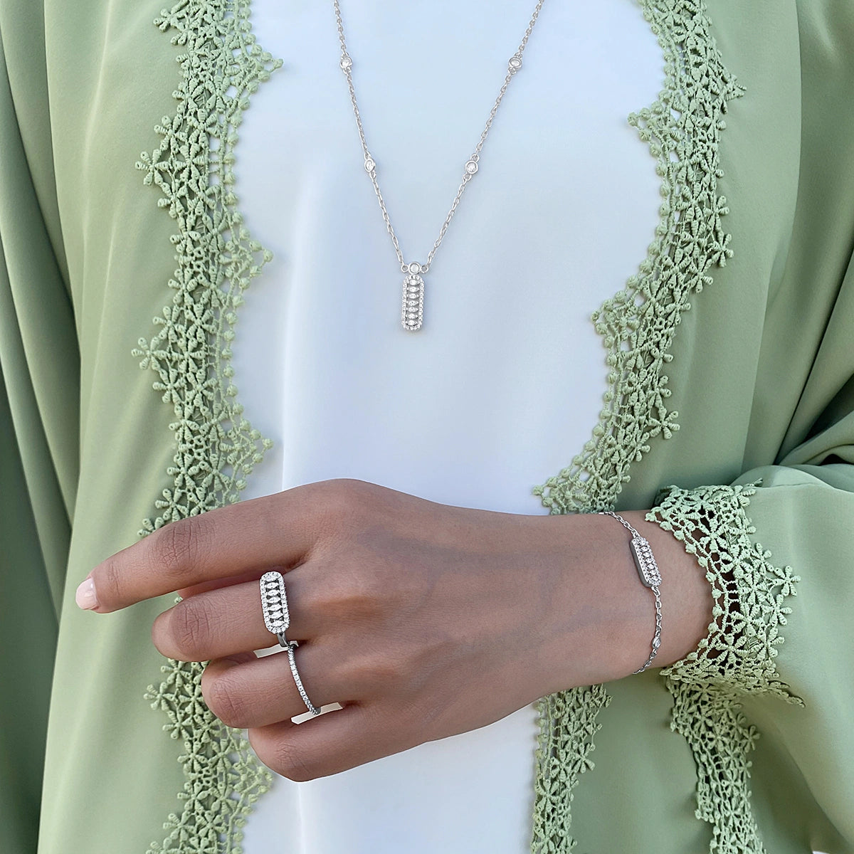 Fyne / Simple Necklace Silver