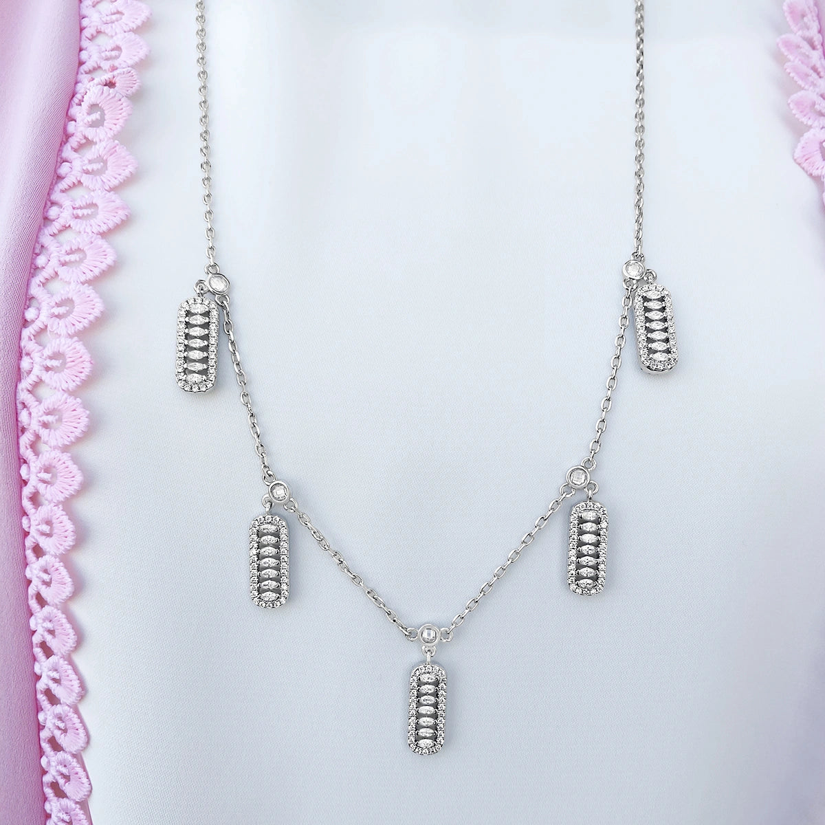 Fyne / Multi Necklace Silver