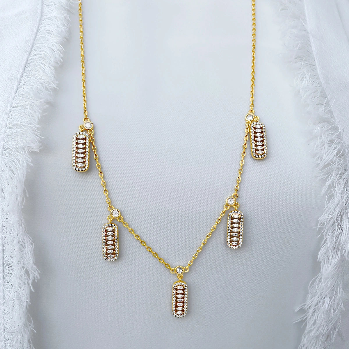 Fyne / Multi Necklace Gold