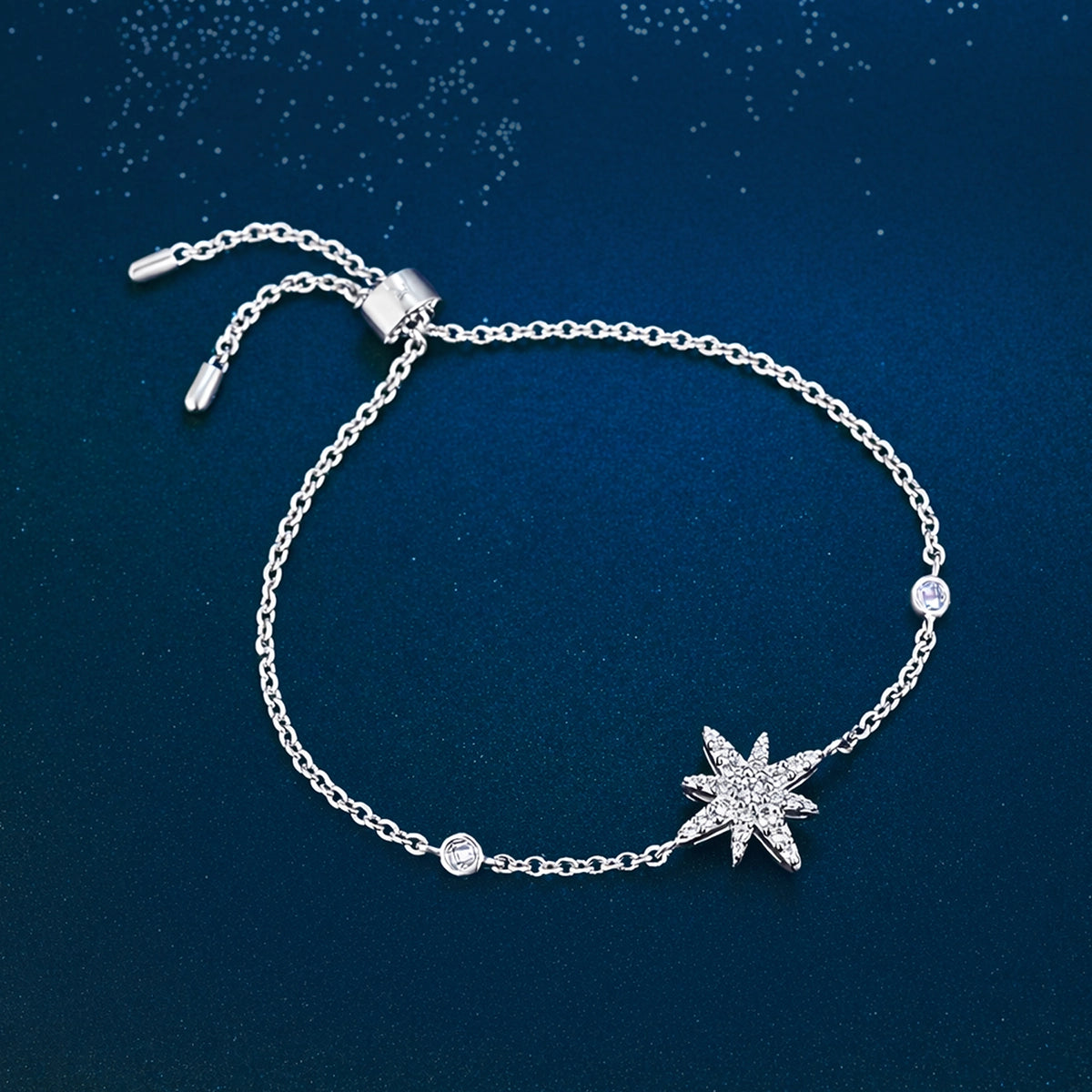 Moonstar / Simple Bracelet Silver