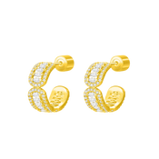 Fyne / Hoop Earrings Gold