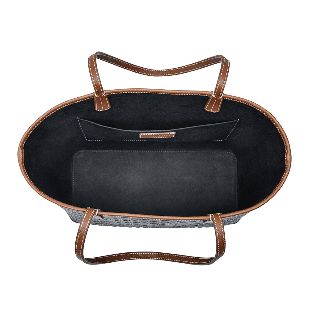 ترافل توت /أسود مع تان