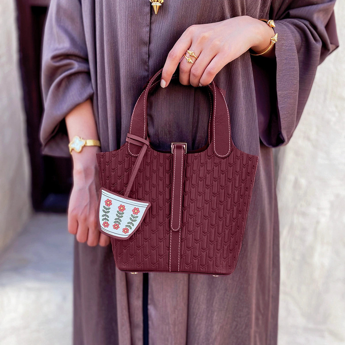 Leather Charm / Gahwa Cup