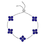 Joory / Bracelet Blue Silver