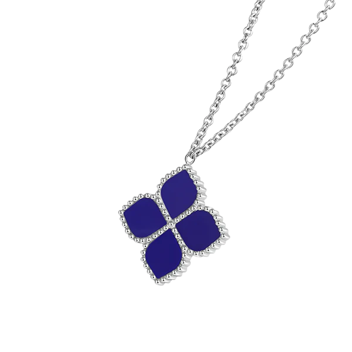 Joory / Necklace Blue Silver