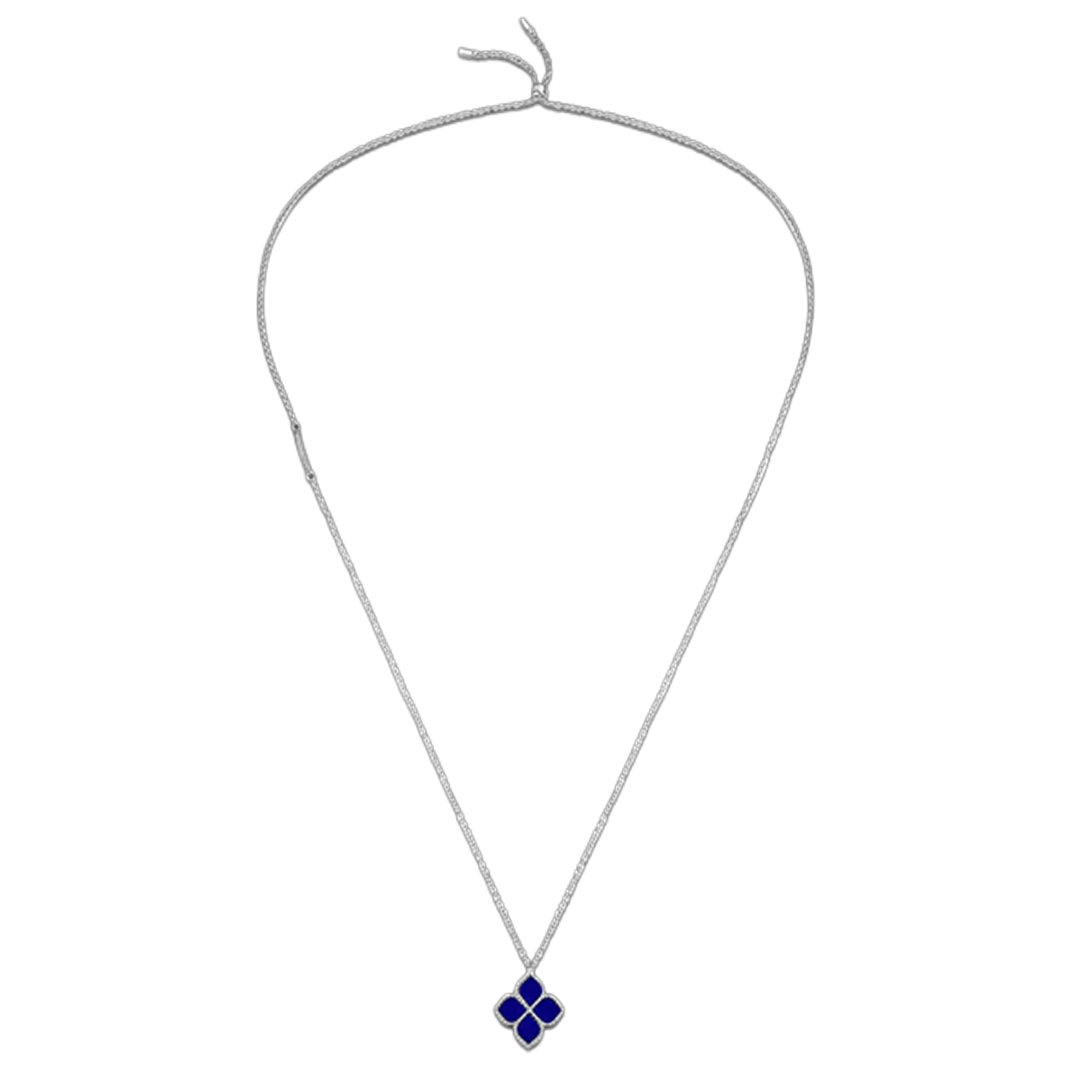 Joory / Necklace Blue Silver