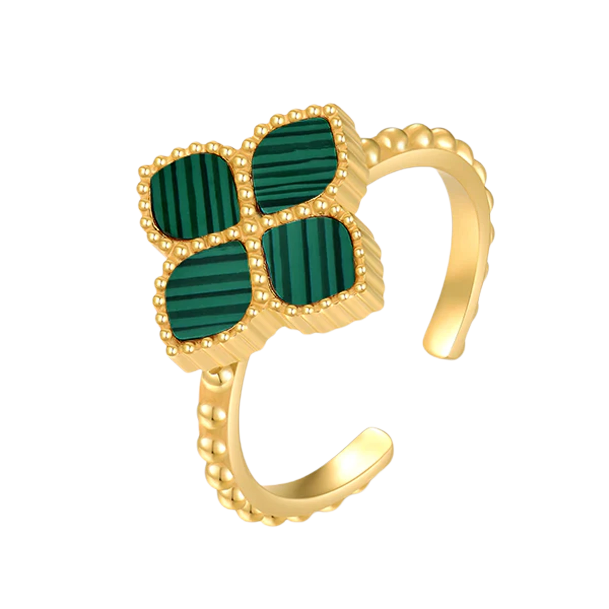 Joory / Set Malachite Gold