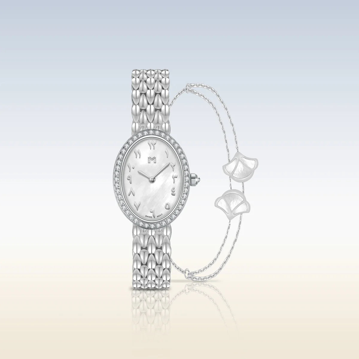 Abeer / Tulip Pearl Silver - Gift Box