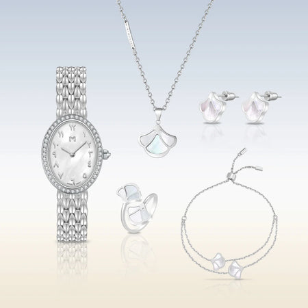 Abeer / Tulip Pearl Silver - Gift Set