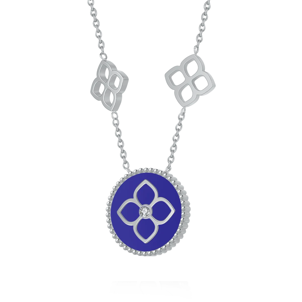 Ameera / Necklace Blue Silver