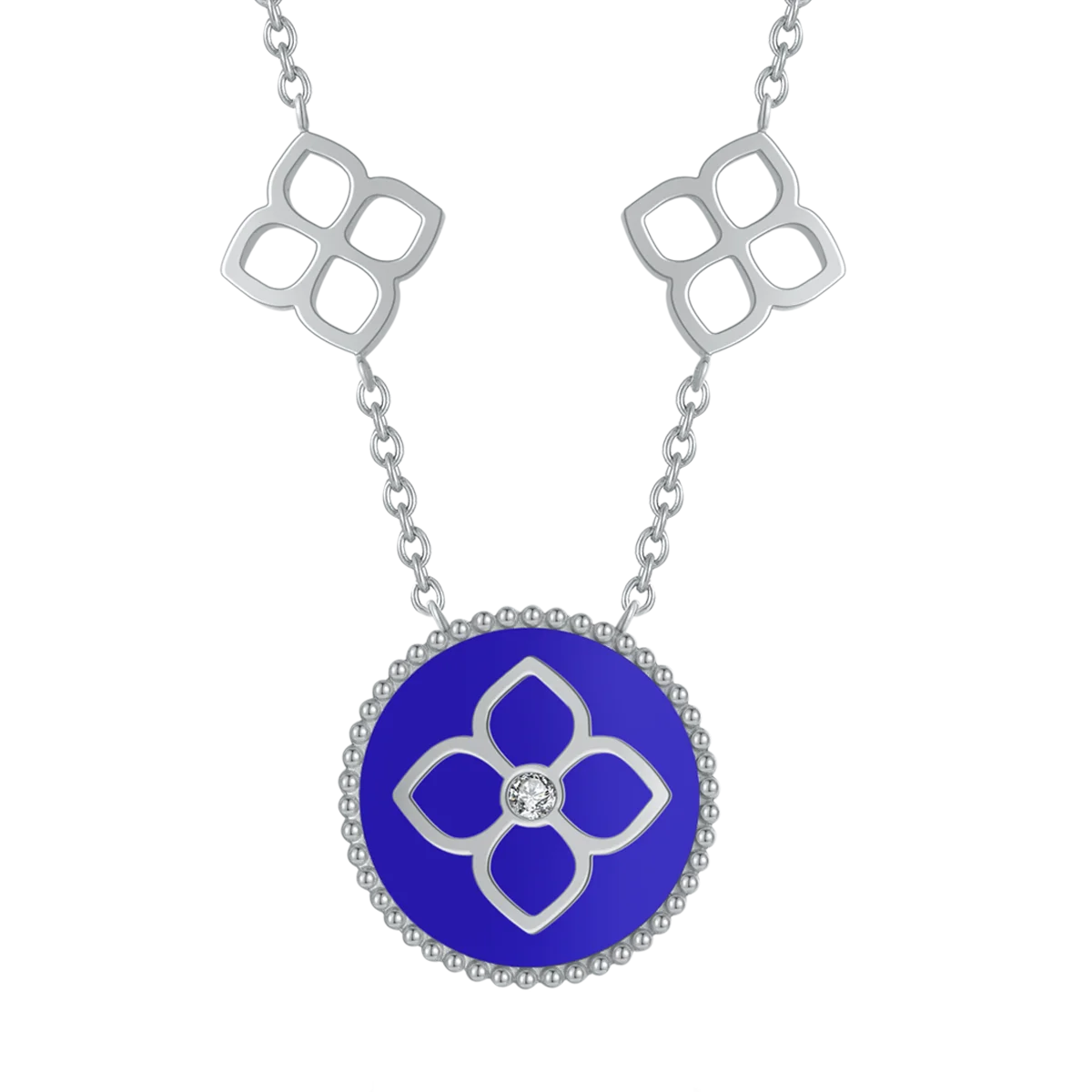 Ameera / Necklace Blue Silver