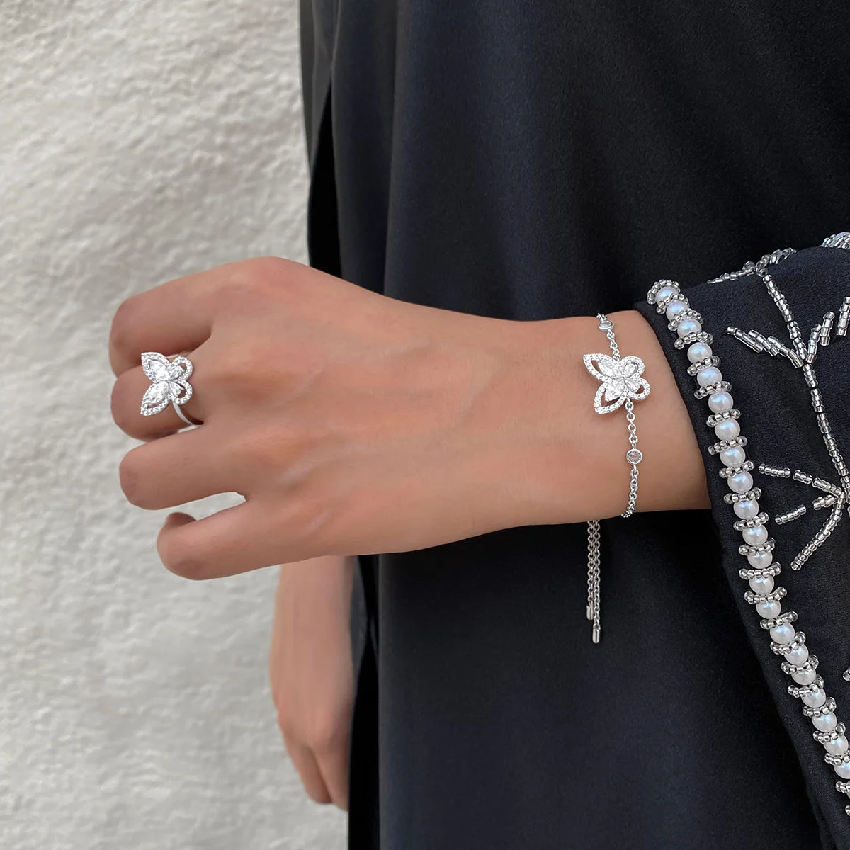 Butterfly / Bracelet Silver