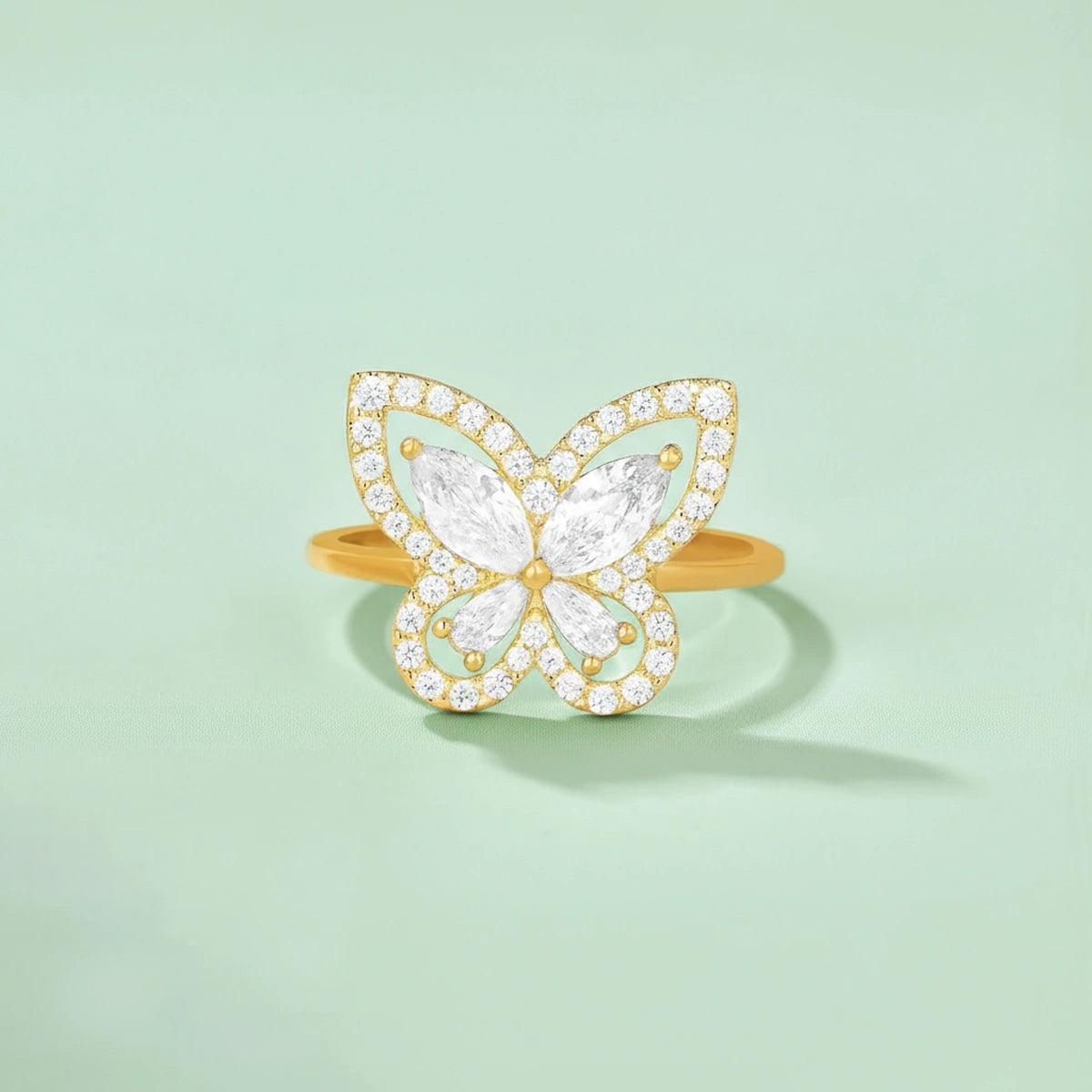 Butterfly / Ring Gold